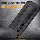 Samsung Galaxy S24 5G Metal Case Gorilla Glass Protector Cover Hard Case