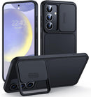 Samsung Galaxy S24 Case Camera Cover & Kickstand Phone Case