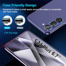 Samsung Galaxy S24 Plus 5G 9H Tempered Glass Ultrasonic Fingerprint Clear Case