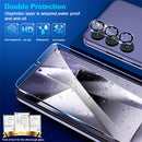 Samsung Galaxy S24 Plus 5G 9H Tempered Glass Ultrasonic Fingerprint Clear Case