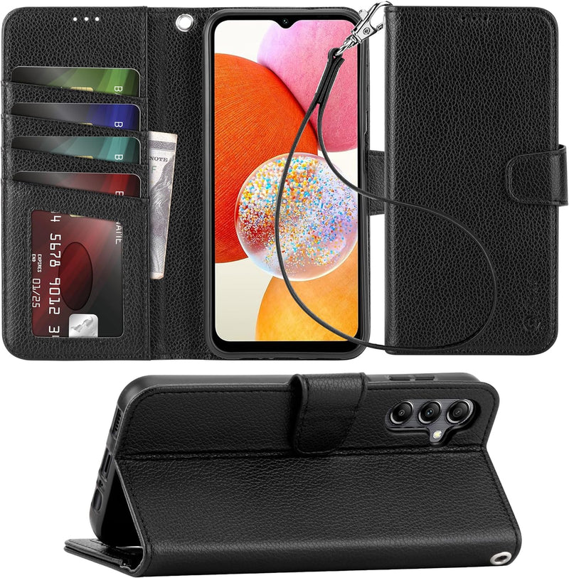 Samsung Galaxy S24 Plus 5G Wallet Case Flip Cover Kickstand Wristlet Strap - Gorilla Cases