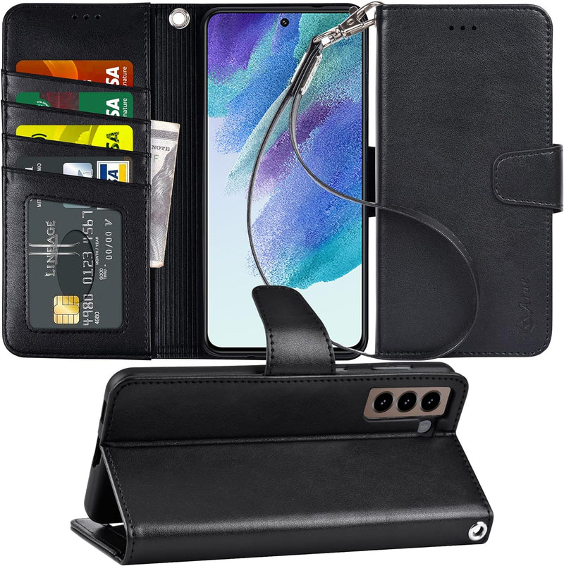 Samsung Galaxy S24 Plus 5G Wallet Case Flip Cover Kickstand Wristlet Strap - Gorilla Cases