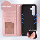 Samsung Galaxy S24 Plus 5G Wallet Case Flip Cover Kickstand Wristlet Strap