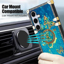 Samsung Galaxy S24 Plus Butterfly Blue Shockproof Protection Cover