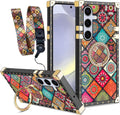 Samsung Galaxy S24 Plus Butterfly Blue Shockproof Protection Cover