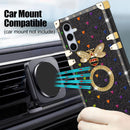 Samsung Galaxy S24 Plus Butterfly Blue Shockproof Protection Cover