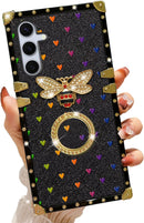 Samsung Galaxy S24 Plus Butterfly Blue Shockproof Protection Cover