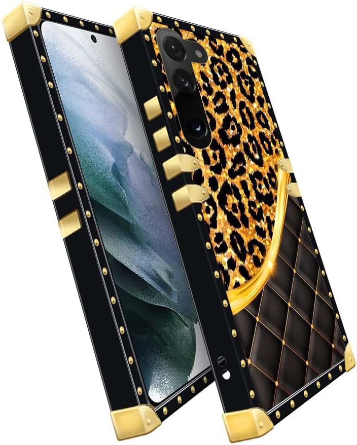 Samsung Galaxy S24 Plus Case Classic Leopard Square Plus Cases - Gorilla Cases