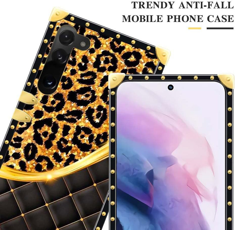 Samsung Galaxy S24 Plus Case Classic Leopard Square Plus Cases - Gorilla Cases