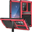 Samsung Galaxy S24 Plus Metal Case Kickstand Screen Protector Camera Cover