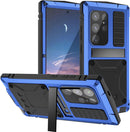 Samsung Galaxy S24 Plus Metal Case Kickstand Screen Protector Camera Cover