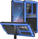 Samsung Galaxy S24 Plus Metal Case Kickstand Screen Protector Camera Cover