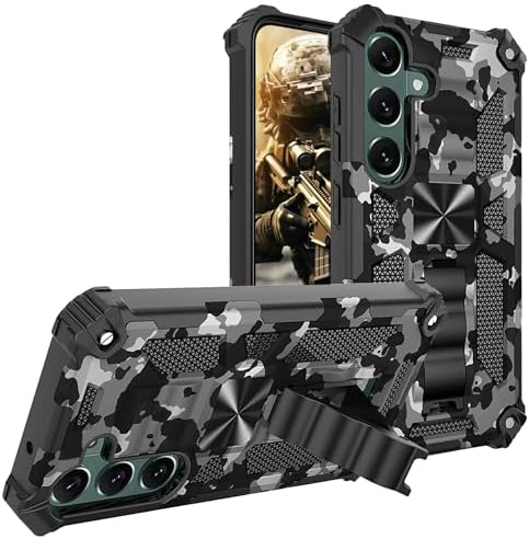 Samsung Galaxy S24 Plus Metal Kickstand Camo Phone Cover - Gorilla Cases