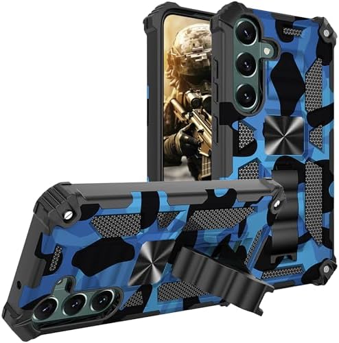 Samsung Galaxy S24 Plus Metal Kickstand Camo Phone Cover - Gorilla Cases