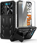 Samsung Galaxy S24 - Plus Rugged Protective S24 Phone Cases Protection Heavy Duty Blue