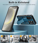 Samsung Galaxy S24 - Plus Rugged Protective S24 Phone Cases Protection Heavy Duty Blue