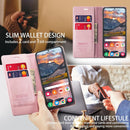 Samsung Galaxy S24+ Plus Wallet Card Holder Kickstand Leather Flip Case