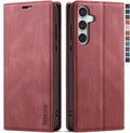 Samsung Galaxy S24+ Plus Wallet Card Holder Kickstand Leather Flip Case