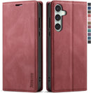 Samsung Galaxy S24+ Plus Wallet Card Holder Kickstand Leather Flip Case