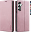 Samsung Galaxy S24+ Plus Wallet Card Holder Kickstand Leather Flip Case