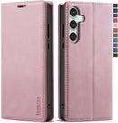 Samsung Galaxy S24+ Plus Wallet Card Holder Kickstand Leather Flip Case