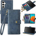 Samsung Galaxy S24+ Plus Wallet Case Card Holder Credit Card Slots Wine Red