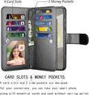 Samsung Galaxy S24 Plus Wallet Case Card Holder Folio Flip Phone Cover