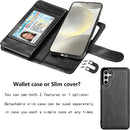 Samsung Galaxy S24 Plus Wallet Case Card Holder Folio Flip Phone Cover