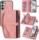 Samsung Galaxy S24 Plus Wallet Detachable Magnetic Protective Phone Case