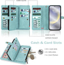 Samsung Galaxy S24 Plus Wallet Detachable Magnetic Protective Phone Case