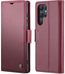 Samsung Galaxy S24 Plus Wallet Kickstand Leather Book Folio Case