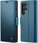 Samsung Galaxy S24 Plus Wallet Kickstand Leather Book Folio Case