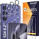 Samsung Galaxy S24 Screen Protector 9H Tempered Glass Ultrasonic Fingerprint Compatible HD Clear Case