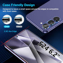 Samsung Galaxy S24 Screen Protector 9H Tempered Glass Ultrasonic Fingerprint Compatible HD Clear Case