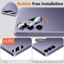 Samsung Galaxy S24 Tempered Glass Case Friendly Bubble Free Anti Scratch