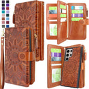 Samsung Galaxy S24 Ultra 5G 6.8 Wallet Leather Case