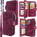 Samsung Galaxy S24 Ultra 5G 6.8 Wallet Leather Case