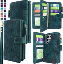 Samsung Galaxy S24 Ultra 5G 6.8 Wallet Leather Case