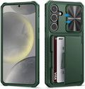 Samsung Galaxy S24 Ultra Case Card Holder Shockproof Wallet Phone Case
