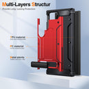 Samsung Galaxy S24 Ultra Case Drop Shockproof Metal Kickstand Stand Armor Protective Case