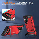 Samsung Galaxy S24 Ultra Case Drop Shockproof Metal Kickstand Stand Armor Protective Case