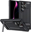 Samsung Galaxy S24 Ultra Case Drop Shockproof Metal Kickstand Stand Armor Protective Case
