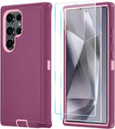 Samsung Galaxy S24 Ultra Case HD Screen Protector Heavy Duty Phone Case