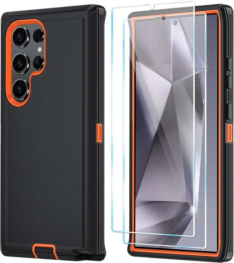 Samsung Galaxy S24 Ultra Case HD Screen Protector Heavy Duty Phone Cas Samsung Galaxy S24 Ultra Case HD Screen Protector Heavy Duty Phone Cas