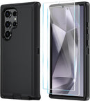 Samsung Galaxy S24 Ultra Case HD Screen Protector Heavy Duty Phone Case