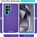 Samsung Galaxy S24 Ultra Case HD Screen Protector Heavy Duty Phone Case