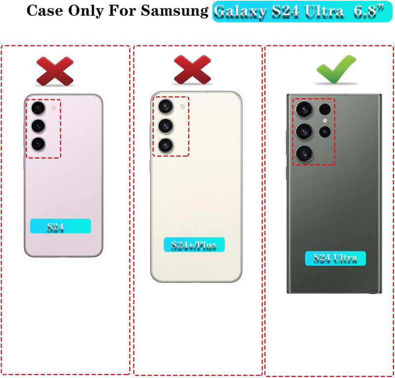 Samsung Galaxy S24 Ultra Case HD Screen Protector Heavy Duty Phone Case - Gorilla Cases