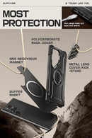 Samsung Galaxy S24 Ultra Case Heavy Duty Rugged Magnetic Phone Case