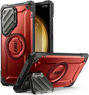 Samsung Galaxy S24 Ultra Case Heavy Duty Rugged Magnetic Phone Case