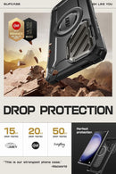 Samsung Galaxy S24 Ultra Case Heavy Duty Rugged Magnetic Phone Case